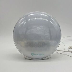 HeimVision A80S Sunrise Smart Alarm with FM Radio and Google Home connectivity.